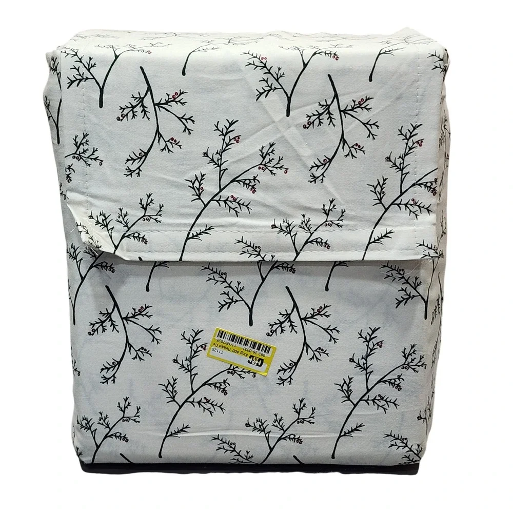 Threshold Performance Sheet Set King 400 Thread Count Holiday Holly Christmas